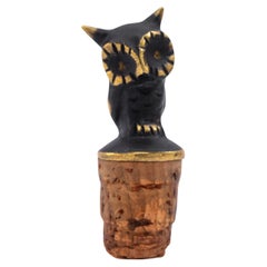 Owls Bottle Stopper by Walter Bosse around 1950s