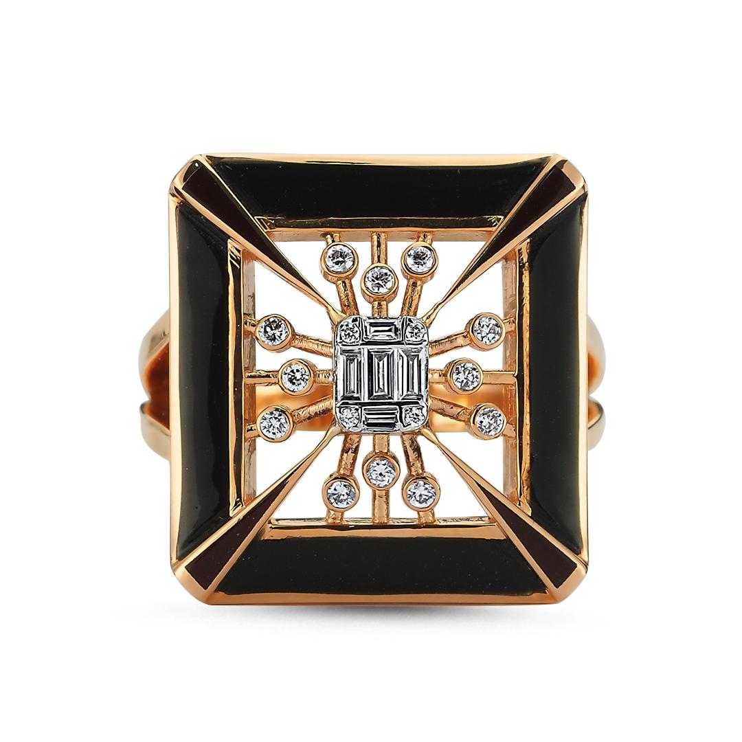 OWN Your Story 14K Rose Gold Illusion Baguette Diamond and Enamel Cubist Ring

OWN Your Story brings its 3 generations of family tradition and unparalleled experience with 14K gold, diamonds, and gemstones to create high-level jewelry handcrafted in