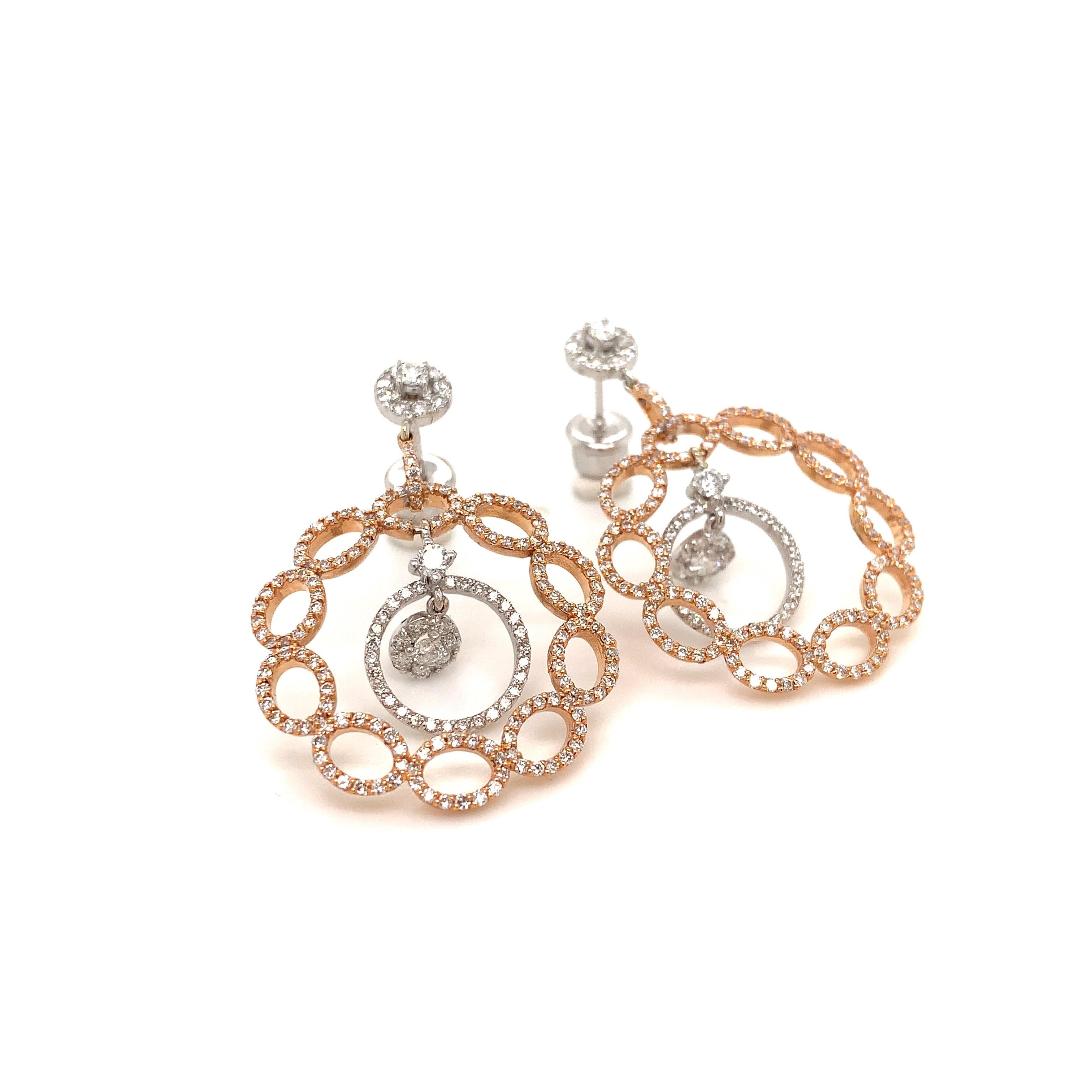 OWN Your Story 18K Rose Gold Diamond Studded Dangling 3 Distinctive Layered Earrings

OWN Your Story brings its 3 generations of family tradition and unparalleled experience with 18K gold, diamonds, and gemstones to create high-level jewelry