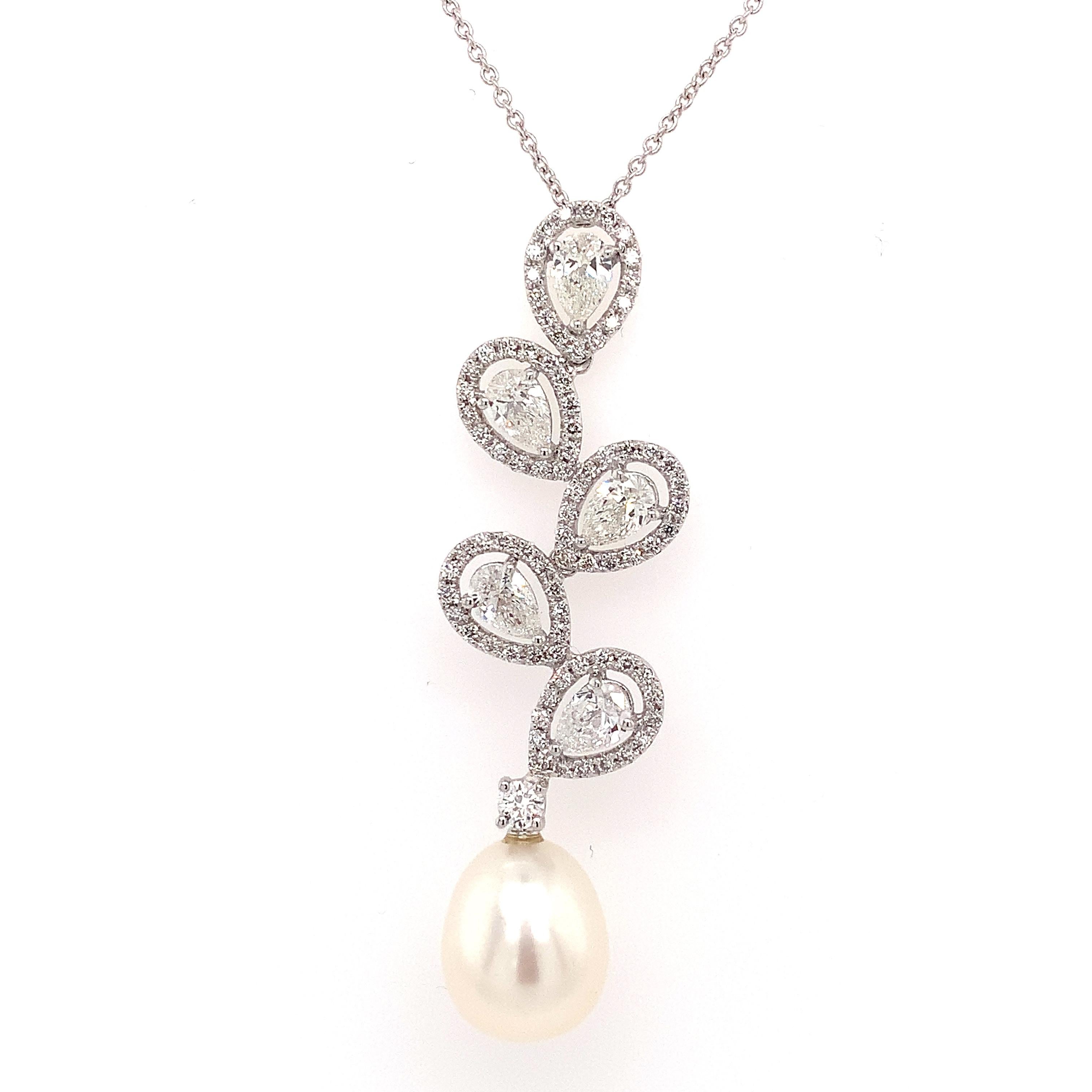 OWN Your Story 18K White Gold Four Petalled Fresh Water Pearl Flower Drop Necklace

OWN Your Story brings its 3 generations of family tradition and unparalleled experience with 18K gold, diamonds, and gemstones to create high-level jewelry