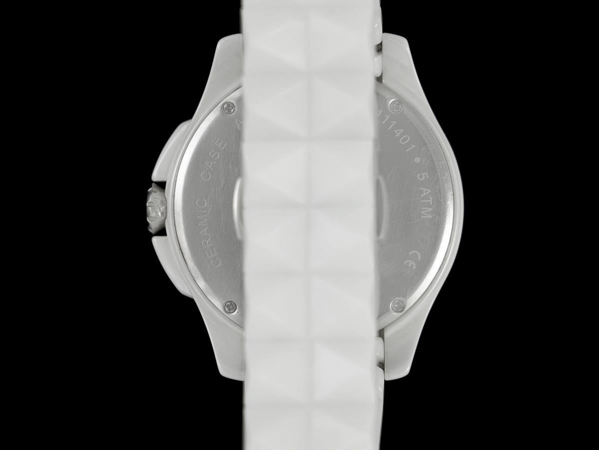 Di proprietà di Siegfried & Roy - Orologio Karl Lagerfeld Unisex in ceramica bianca in vendita 2