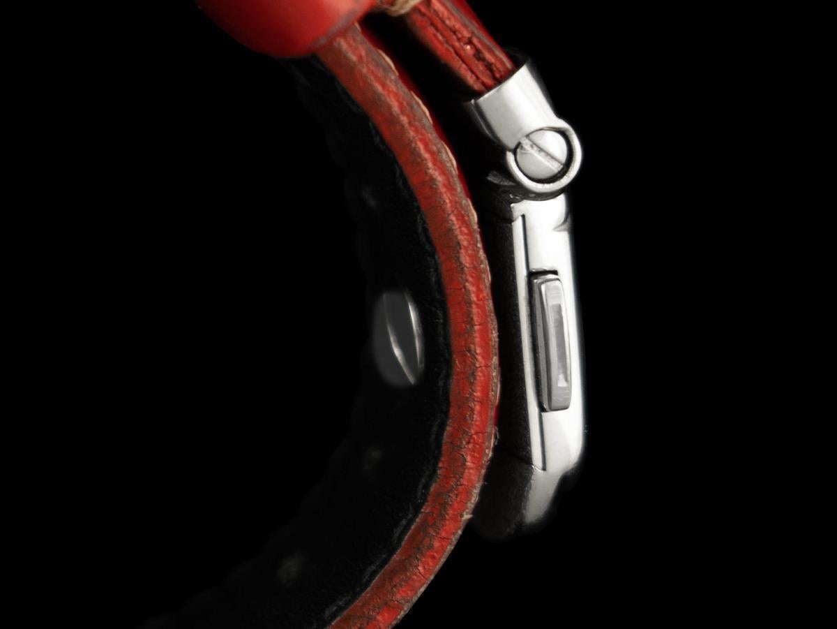 Propriété de Siegfried & Roy avec photo - Philippe Charriol Mens Red Chronograph SS en vente 2