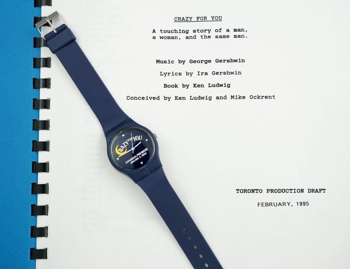 Owned & Used By Mickey Rooney - Crazy for You Reloj, Guión y Chaqueta en venta 2