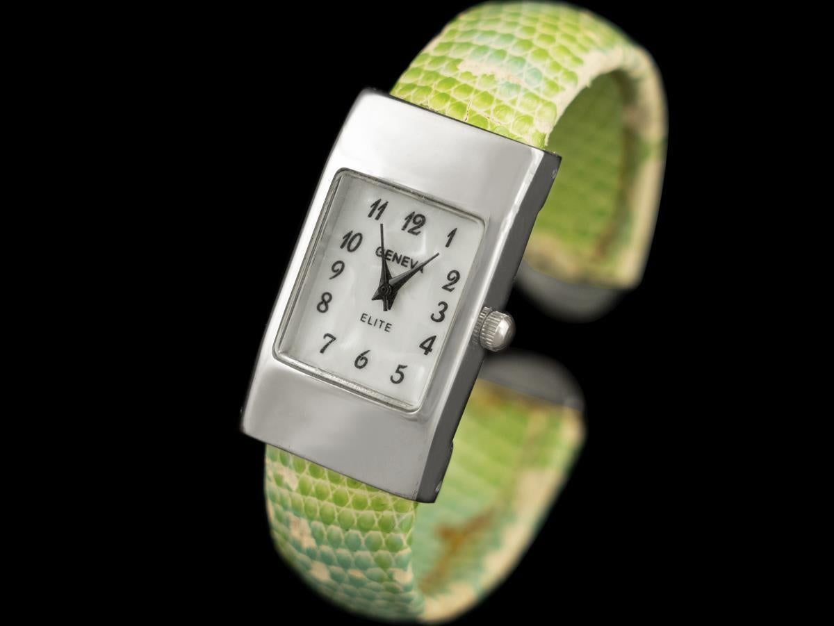 Owned & Worn by Betty White - Swiss Bangle Bracelet Vintage Wristwatch In Good Condition For Sale In Suwanee, GA