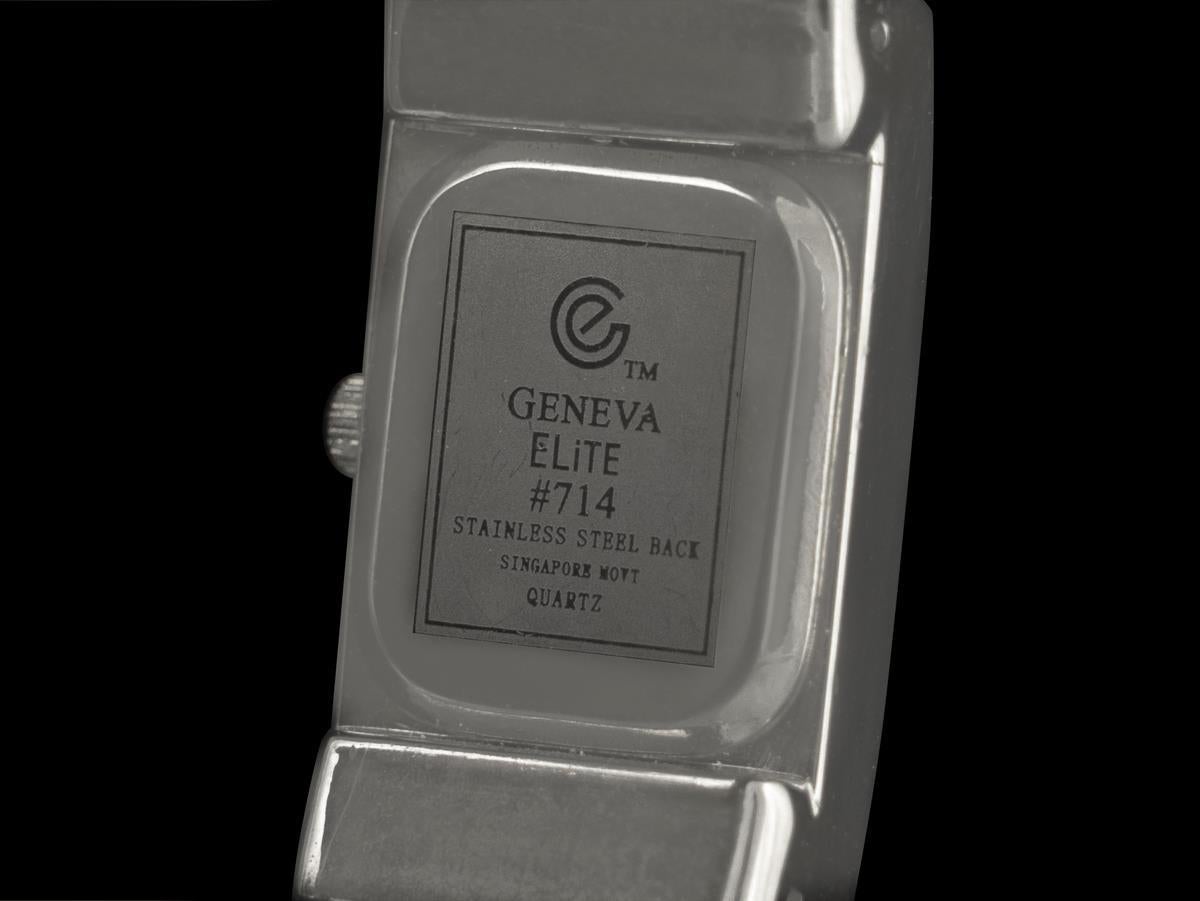 Owned & Worn by Betty White - Swiss Bangle Bracelet Vintage Wristwatch For Sale 2