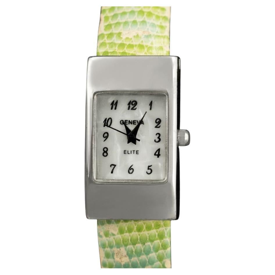 Owned 
Worn by Betty White - Swiss Bangle Bracelet Vintage Wristwatch For Sale