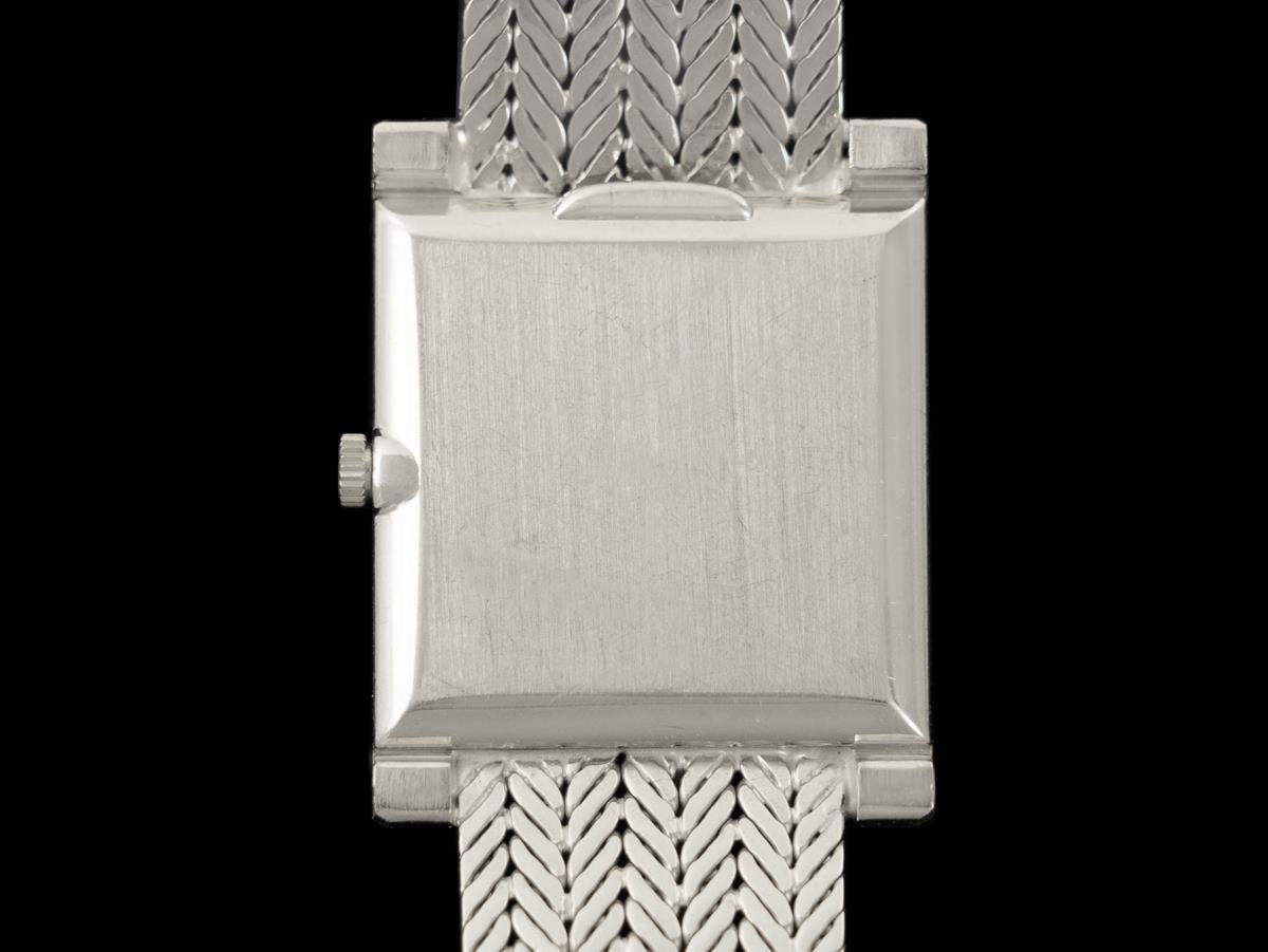 Owned & Worn By Red Skelton - 1958 Omega Vintage Mens 18K White Gold Watch For Sale 1