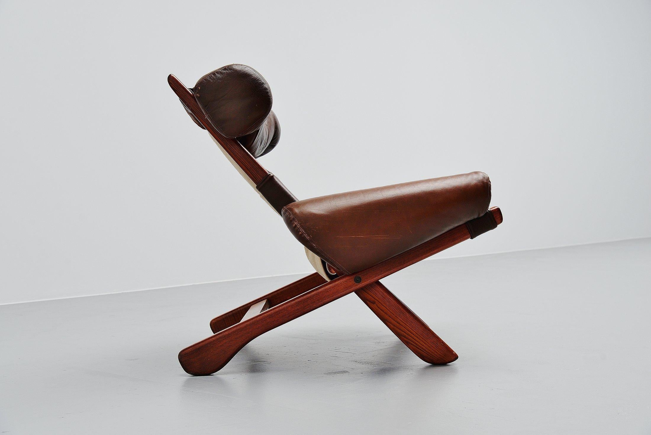 Mid-Century Modern Ox Chair Sergio Rodrigues Attributed, Brazil, 1960