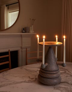 OXALINO Ciotola per offerte - Portacandele decorativo religioso in Oak verniciato