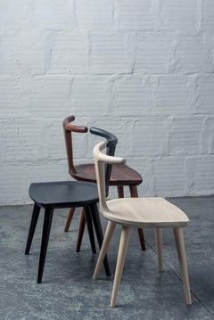 Oxbend Chair, Dining Seat in Walnut Wood by Fernweh Woodworking