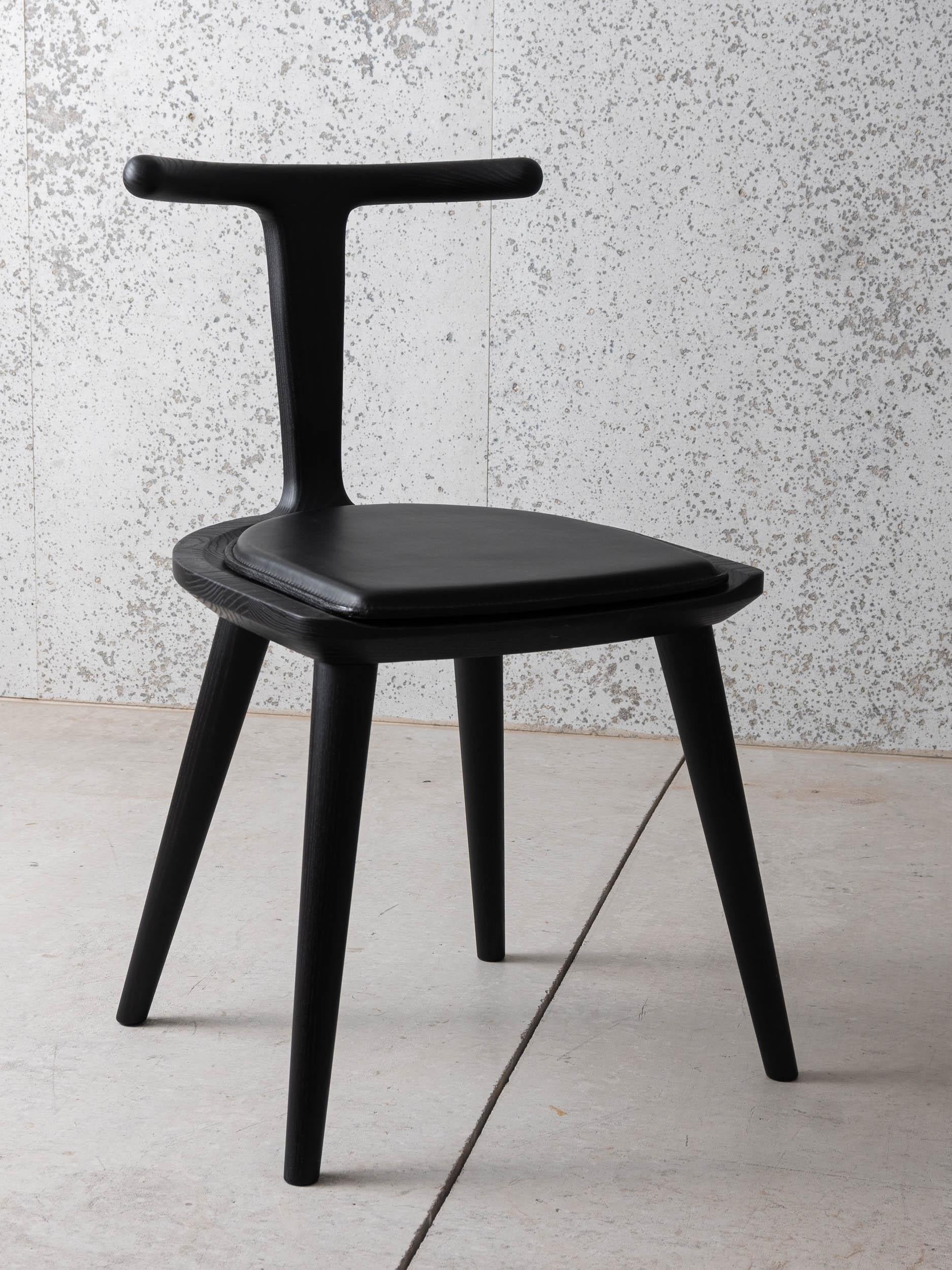 Oxbend Leder-Sitzpolsterung für den Oxbend-Stuhl und Hocker im Angebot 5