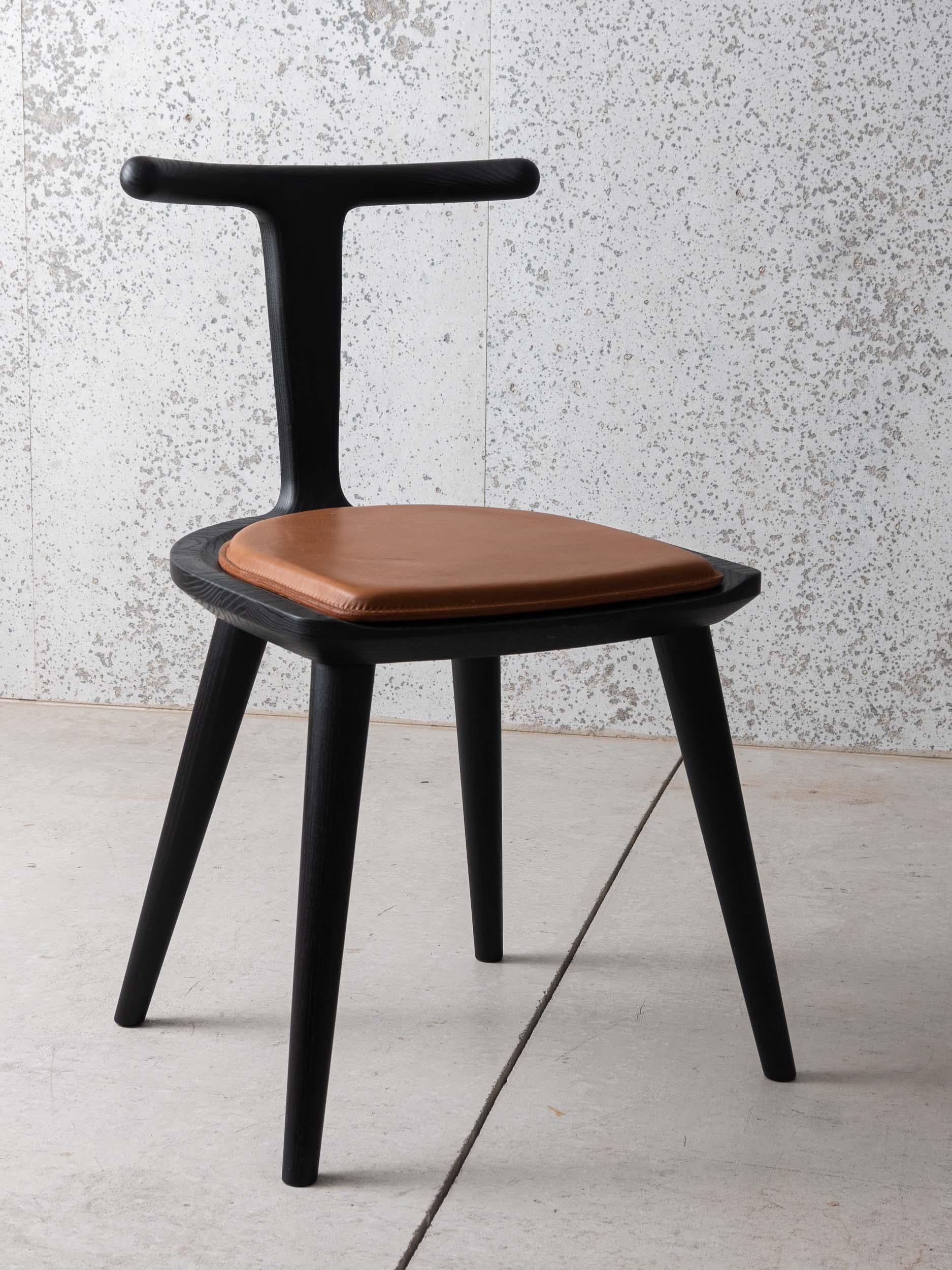 Oxbend Leder-Sitzpolsterung für den Oxbend-Stuhl und Hocker im Angebot 7