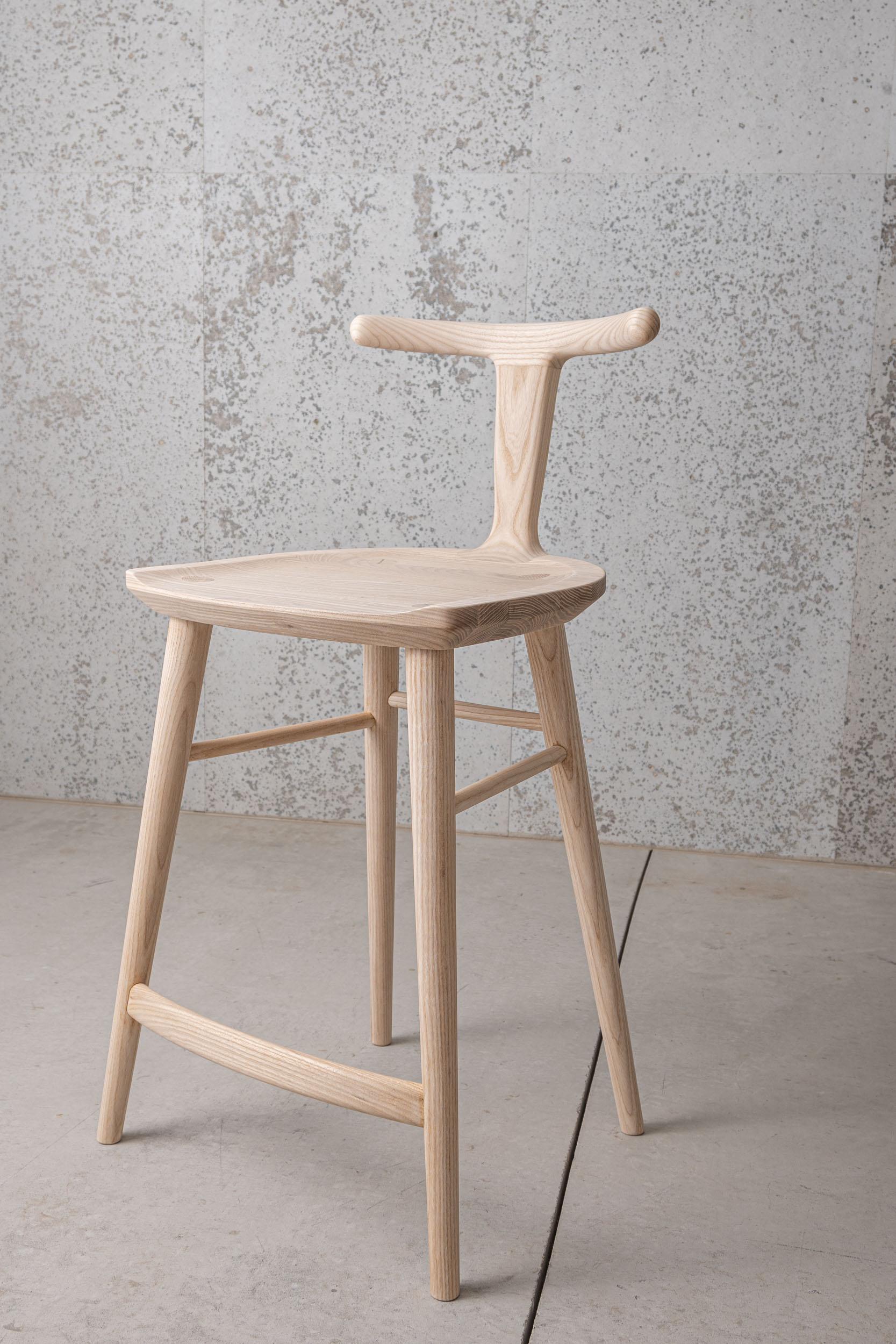 Oxbend Leder-Sitzpolsterung für den Oxbend-Stuhl und Hocker im Angebot 12