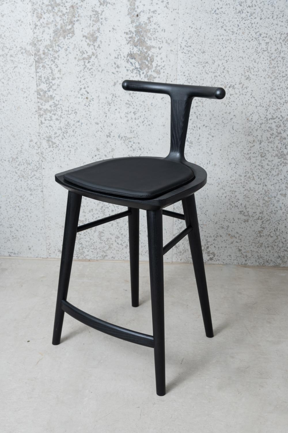 Oxbend Leder-Sitzpolsterung für den Oxbend-Stuhl und Hocker im Angebot 1