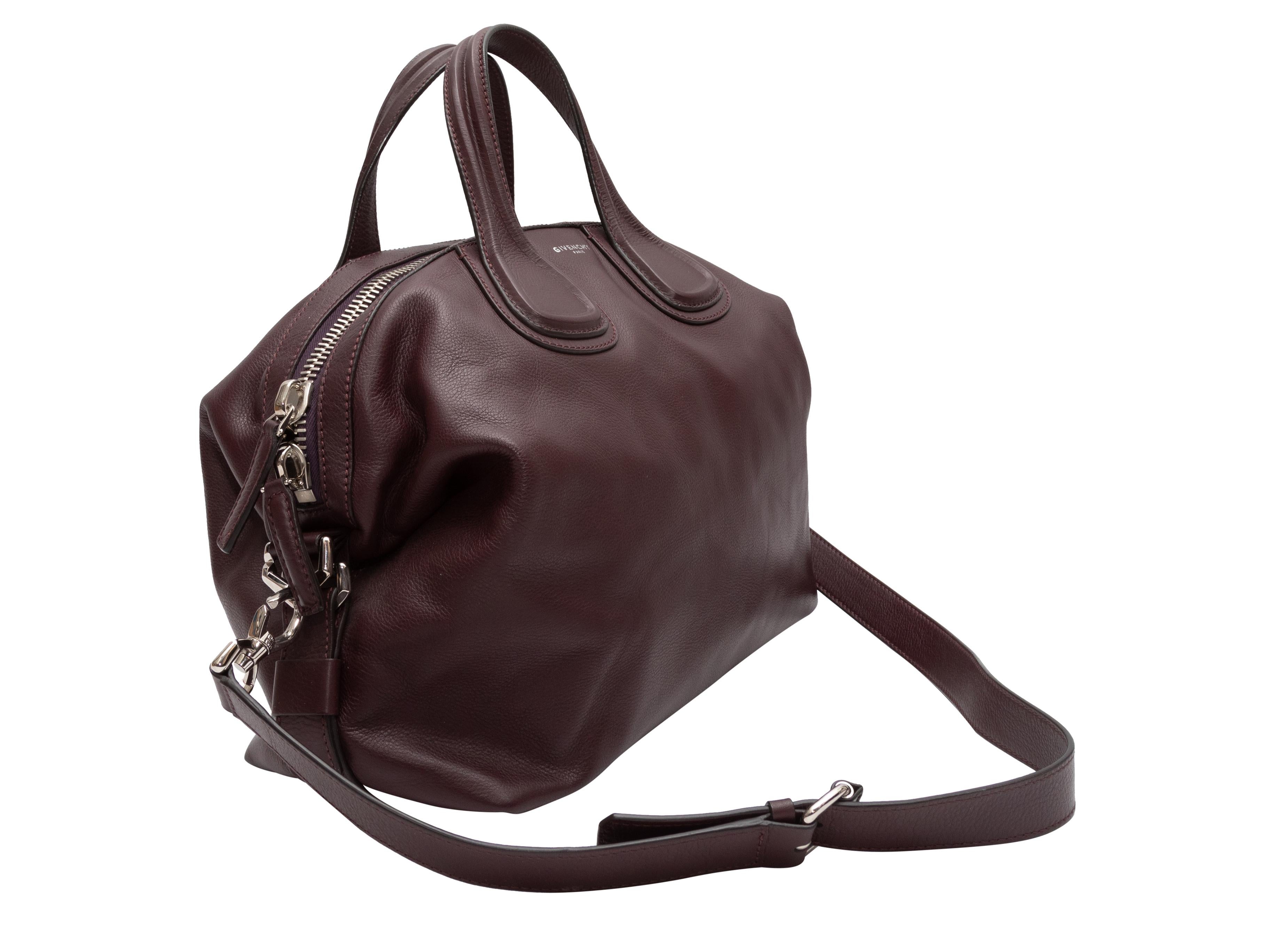 Women's Oxblood Givenchy Nightingale Shoulder Bag