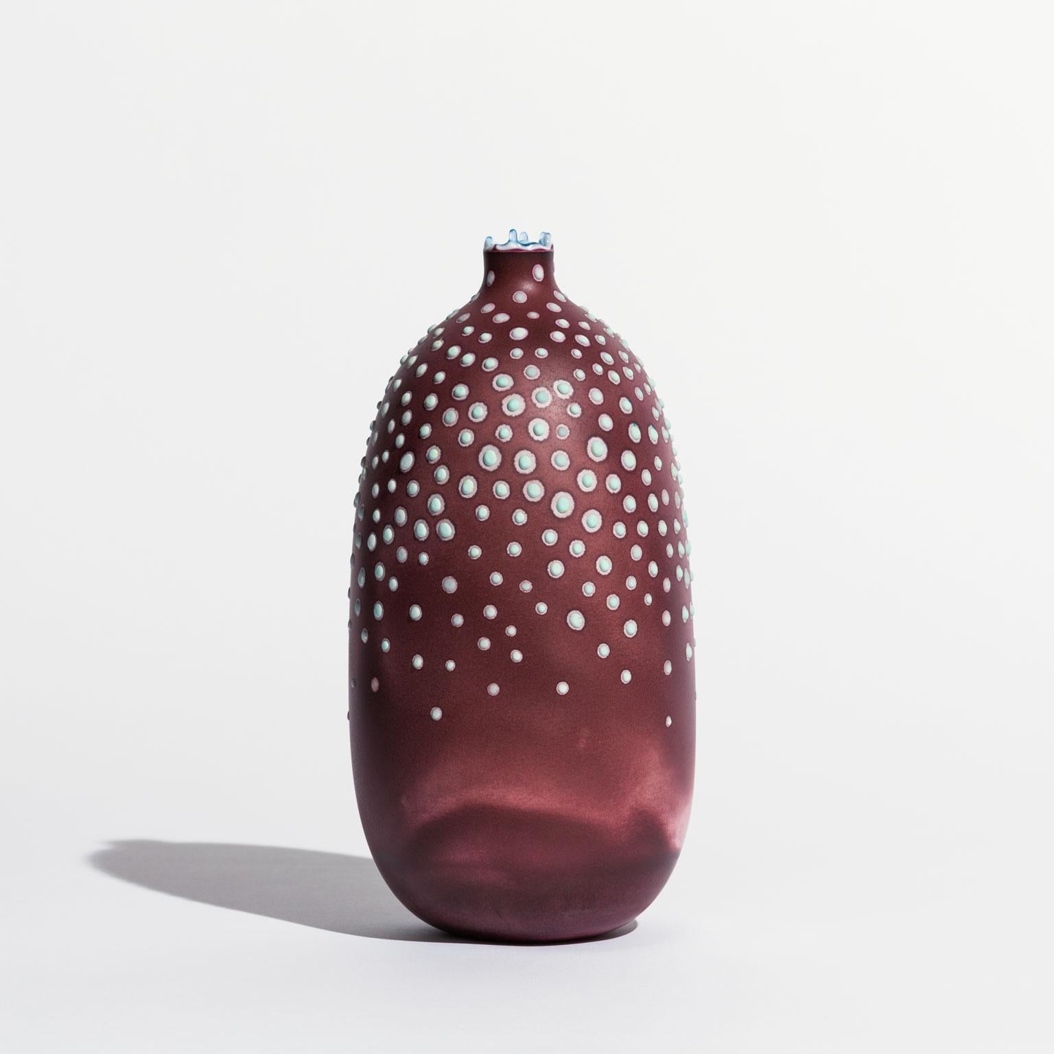 Oxblood Huxley vase by Elyse Graham
Dimensions: W 14 x D 14 x H 25.5 cm
Materials: Plaster, Resin
MOLDED, DYED, AND FINISHED BY HAND IN LA. CUSTOMIZATION
AVAILABLE.
ALL PIECES ARE MADE TO ORDER

Our Microbe Collection is inspired by the