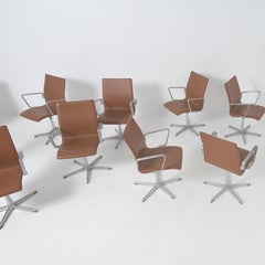 Oxford Chairs by Arne Jacobsen for Fritz Hansen