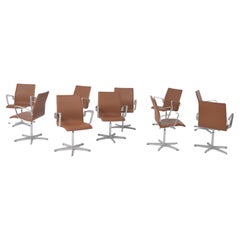 Oxford Chairs by Arne Jacobsen for Fritz Hansen