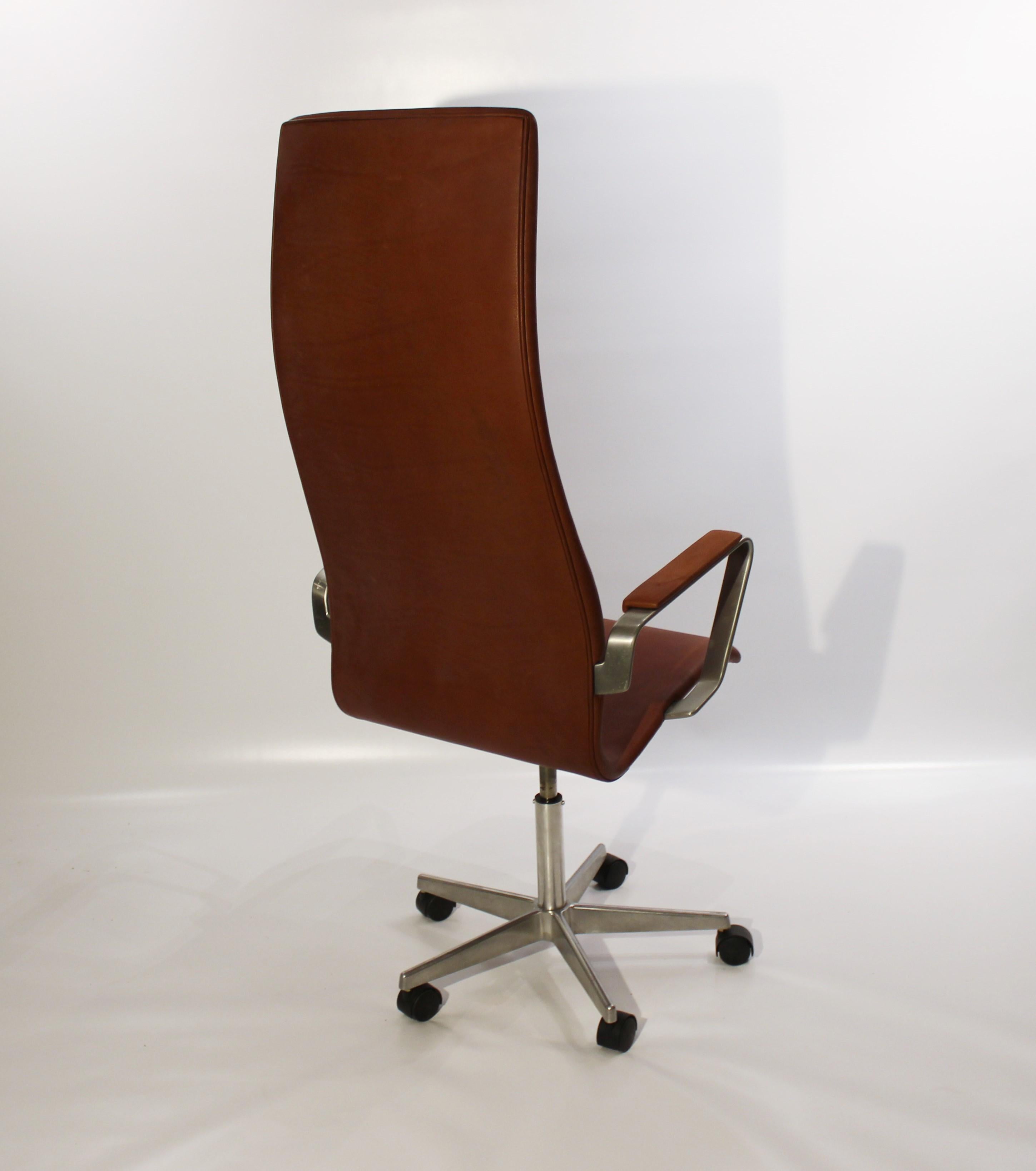 Scandinavian Modern Oxford Classic Office Chair, Model 3292c by Arne Jacobsen, 1960s