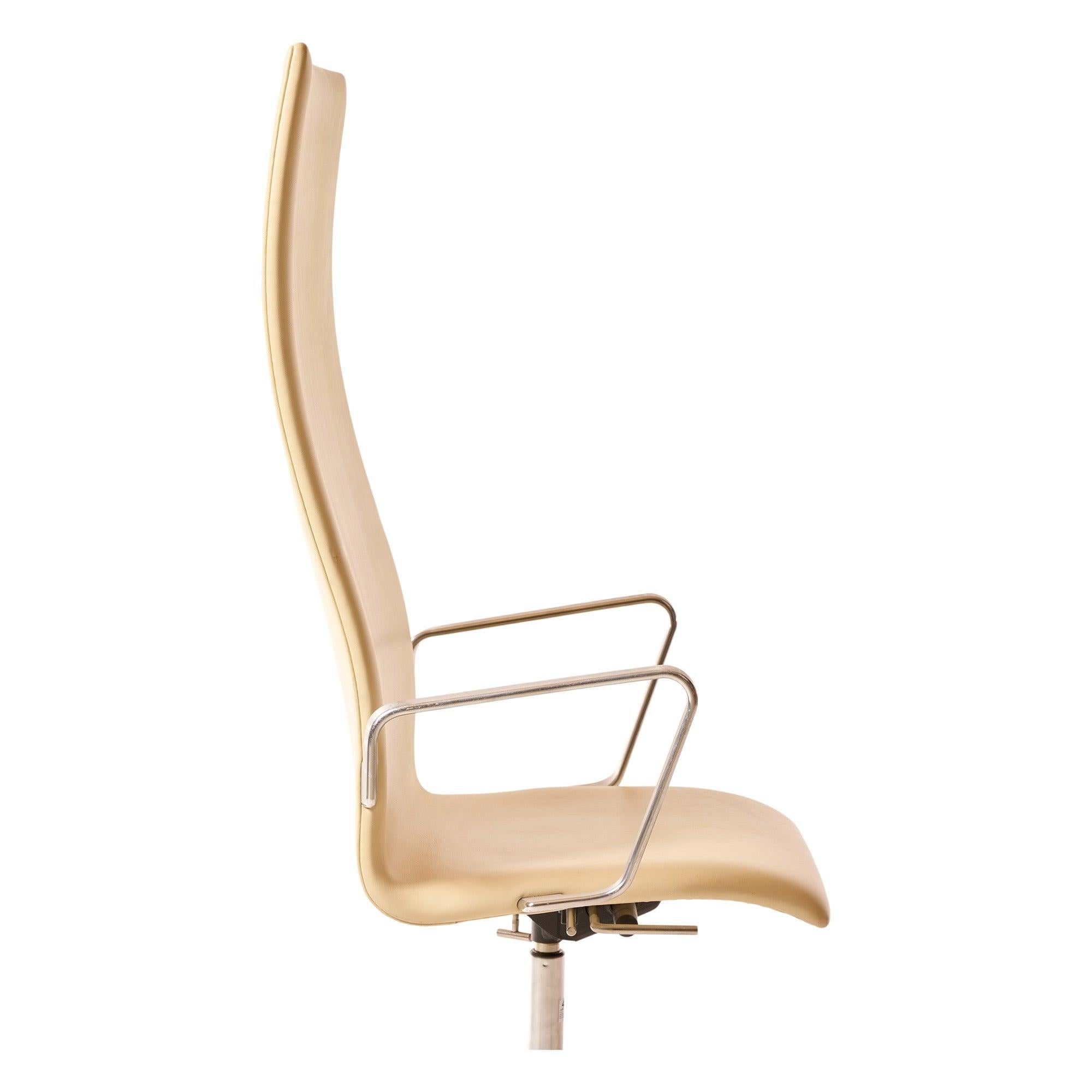 Oxford-Schreibtischstuhl aus Oxford von Arne Jacobsen für Fritz Hansen, 1960er Jahre (Dänisch) im Angebot