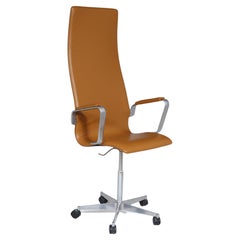 Used Oxford Desk Chair High Back by Fritz Hansen, 1976