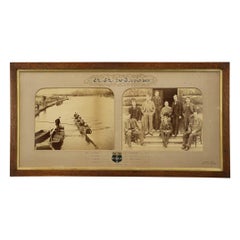 Oxford University, 1893 Christ Church Double Rowing Team Photograph