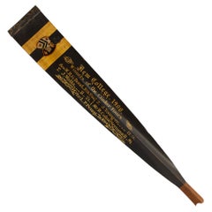 Oxford University Presentation Rowing Oar, Winners Of The Clinker Fours 1900