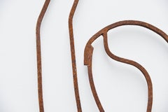 Oxidized Female Nude Garden Sculpture, France, 1960