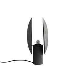 Oxidized Metal Clam Table Lamp by 101 Copenhagen