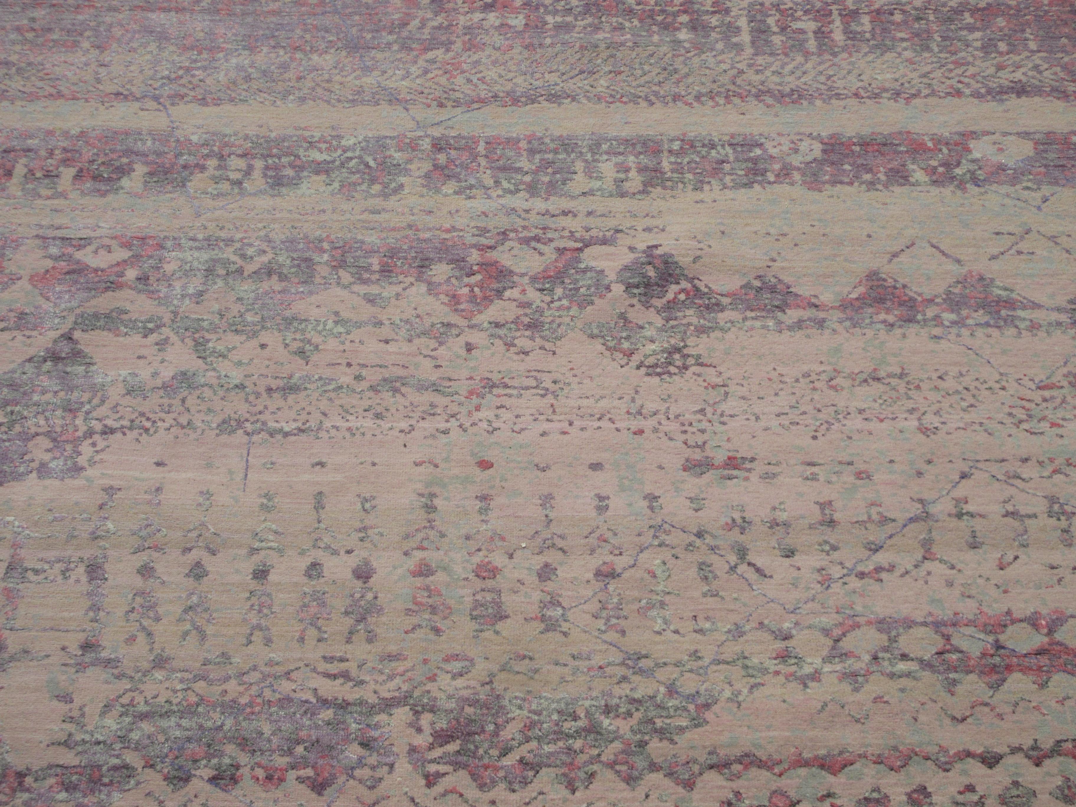 oxidized wool rugs