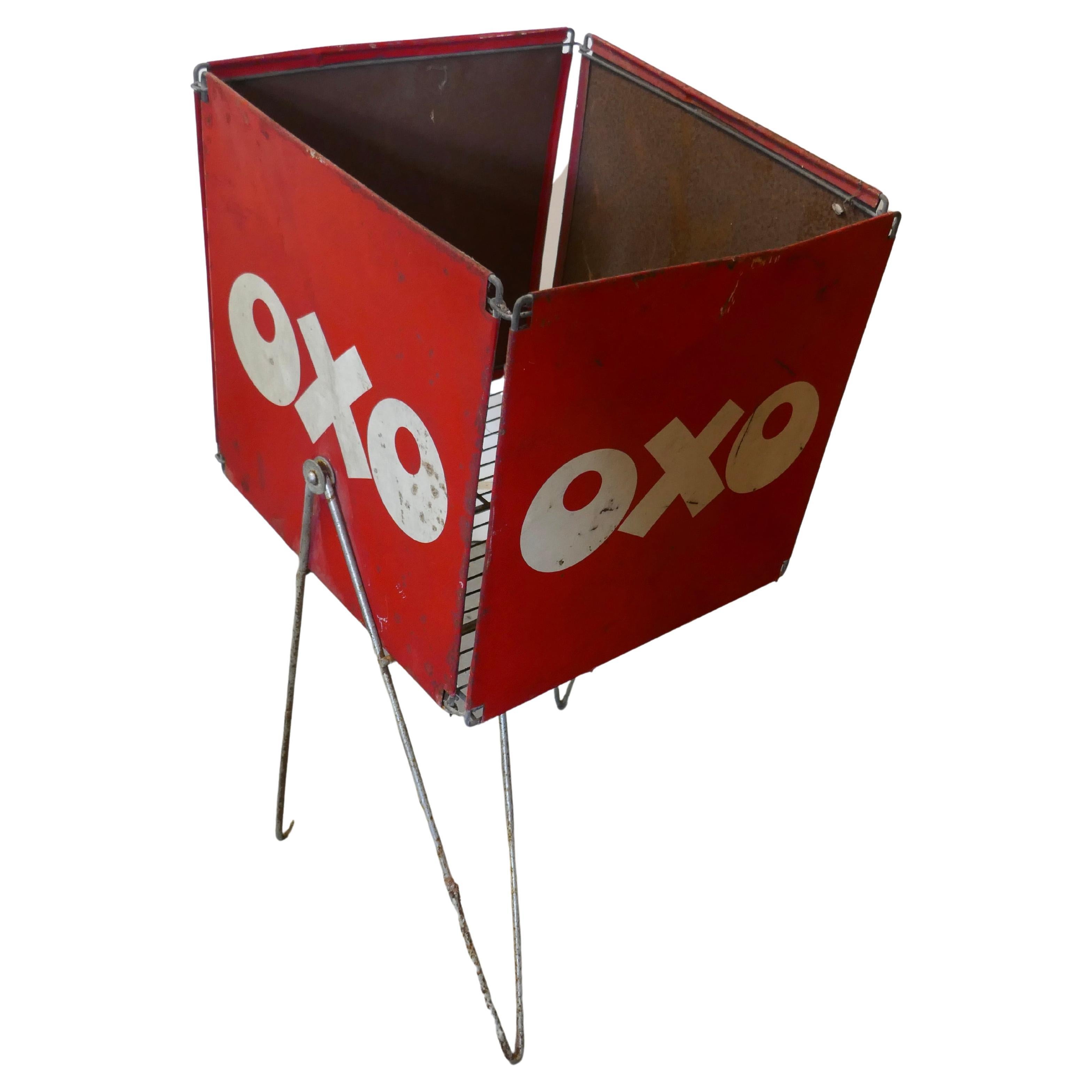 Oxo Cube Tin Shop Display Dispenser