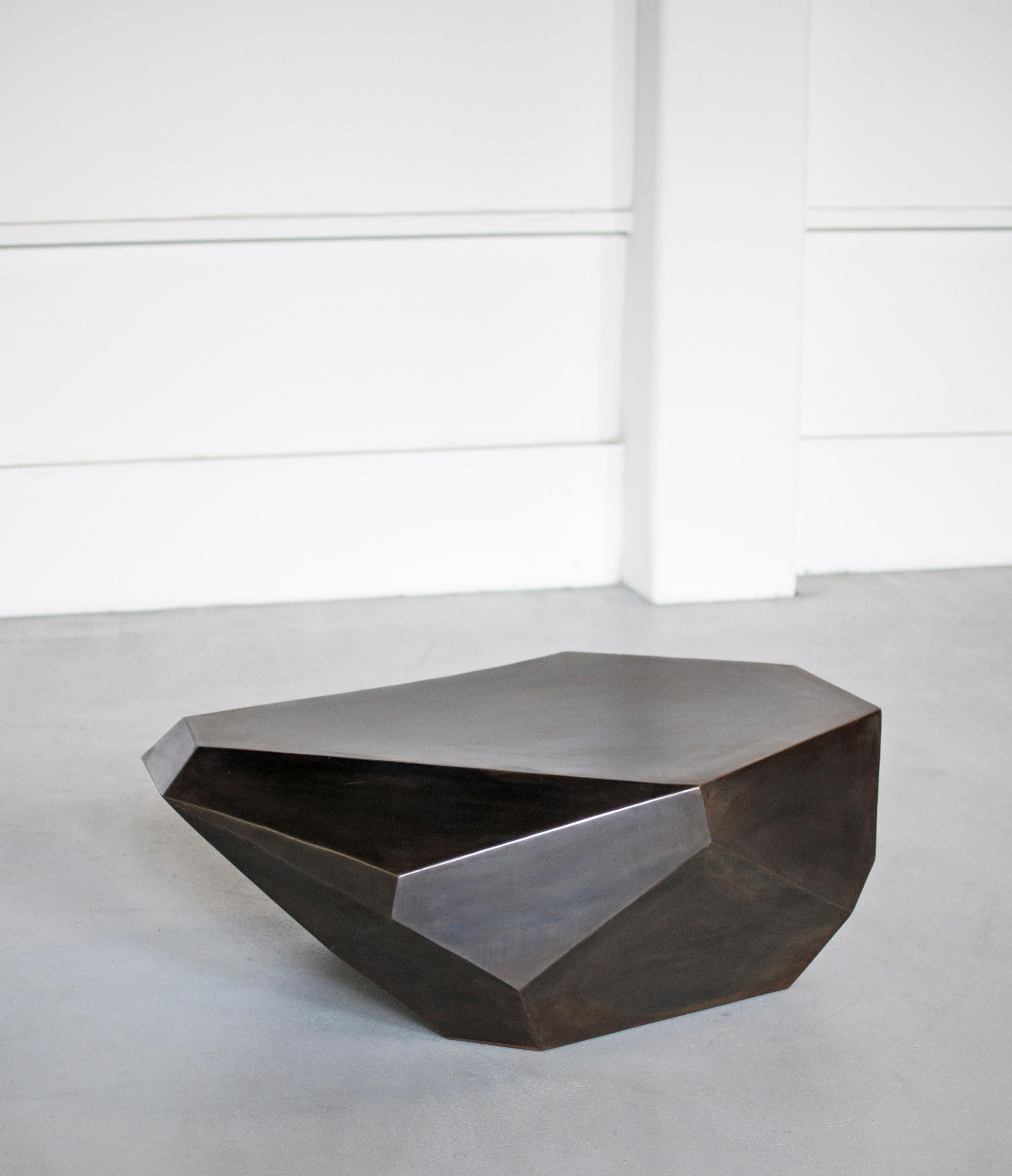 Belgian Oxyde Table by Pol Quadens For Sale