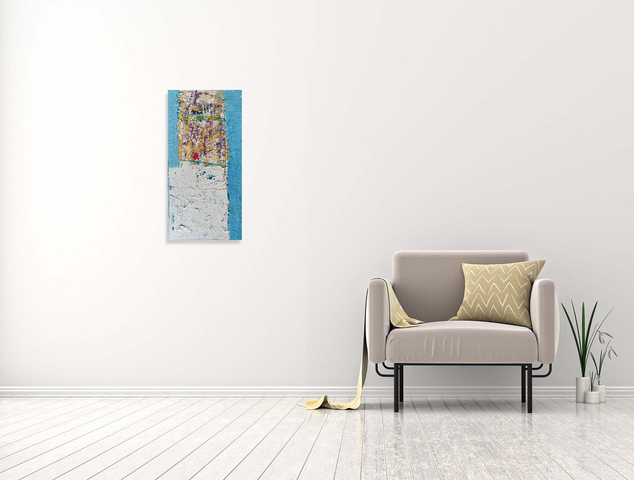 A Drop - Oya Bolgun - Abstract Painting - Mixed Media For Sale 1