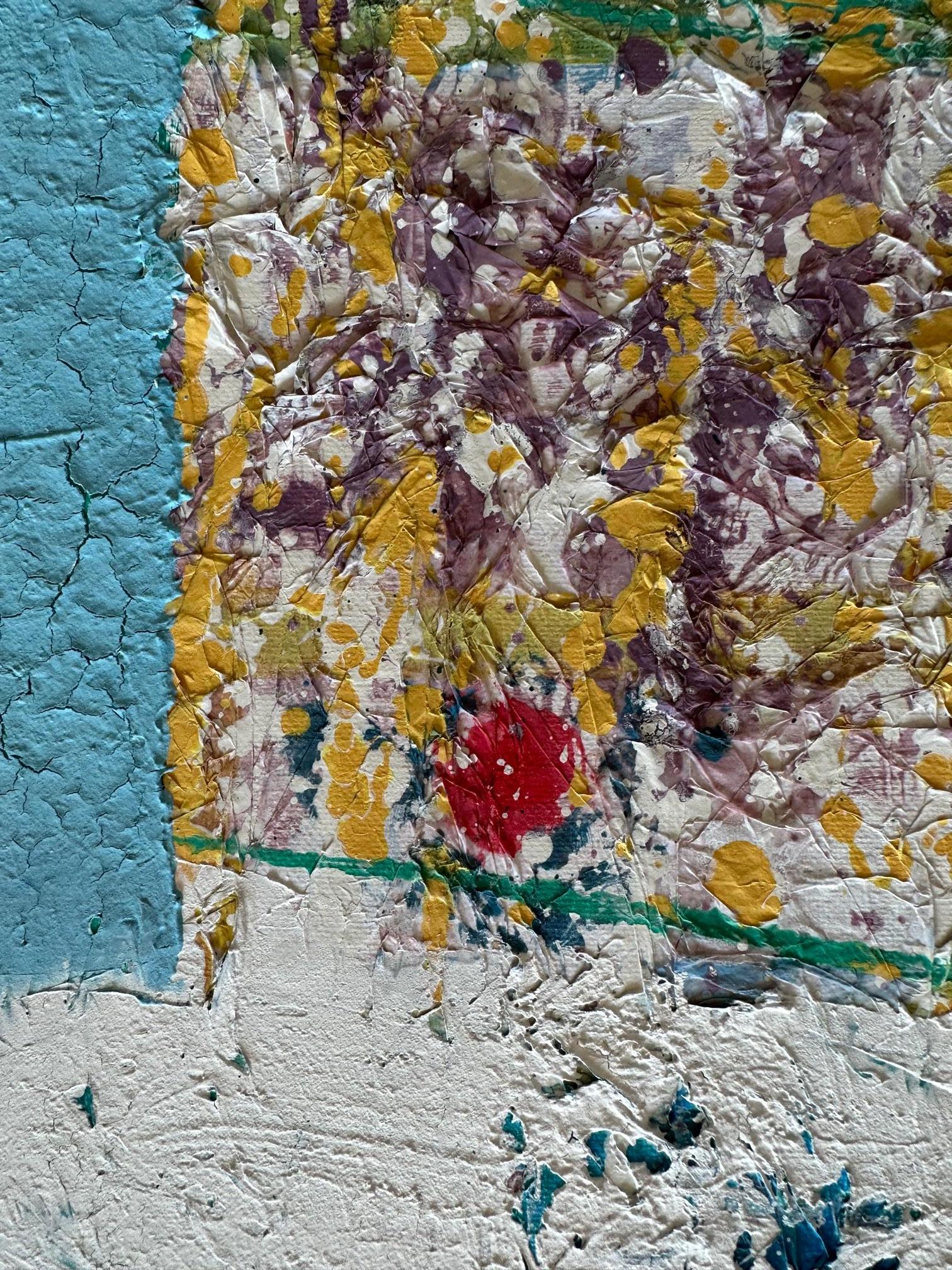 A Drop - Oya Bolgun - Abstract Painting - Mixed Media For Sale 2
