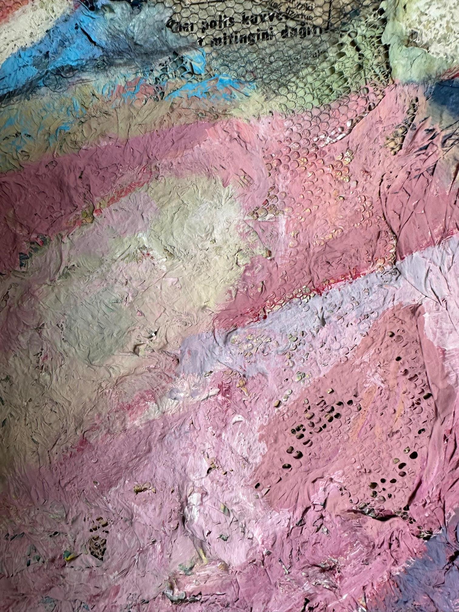 23 aprile - Oya Bolgun - Pittura astratta - Tecnica mista in vendita 3