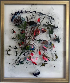 Bouquet 2 - Oya Bolgun - Abstract Painting - Mixed media