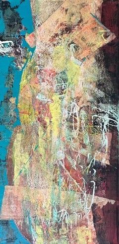Caos - Oya Bolgun - Pittura astratta - Tecnica mista