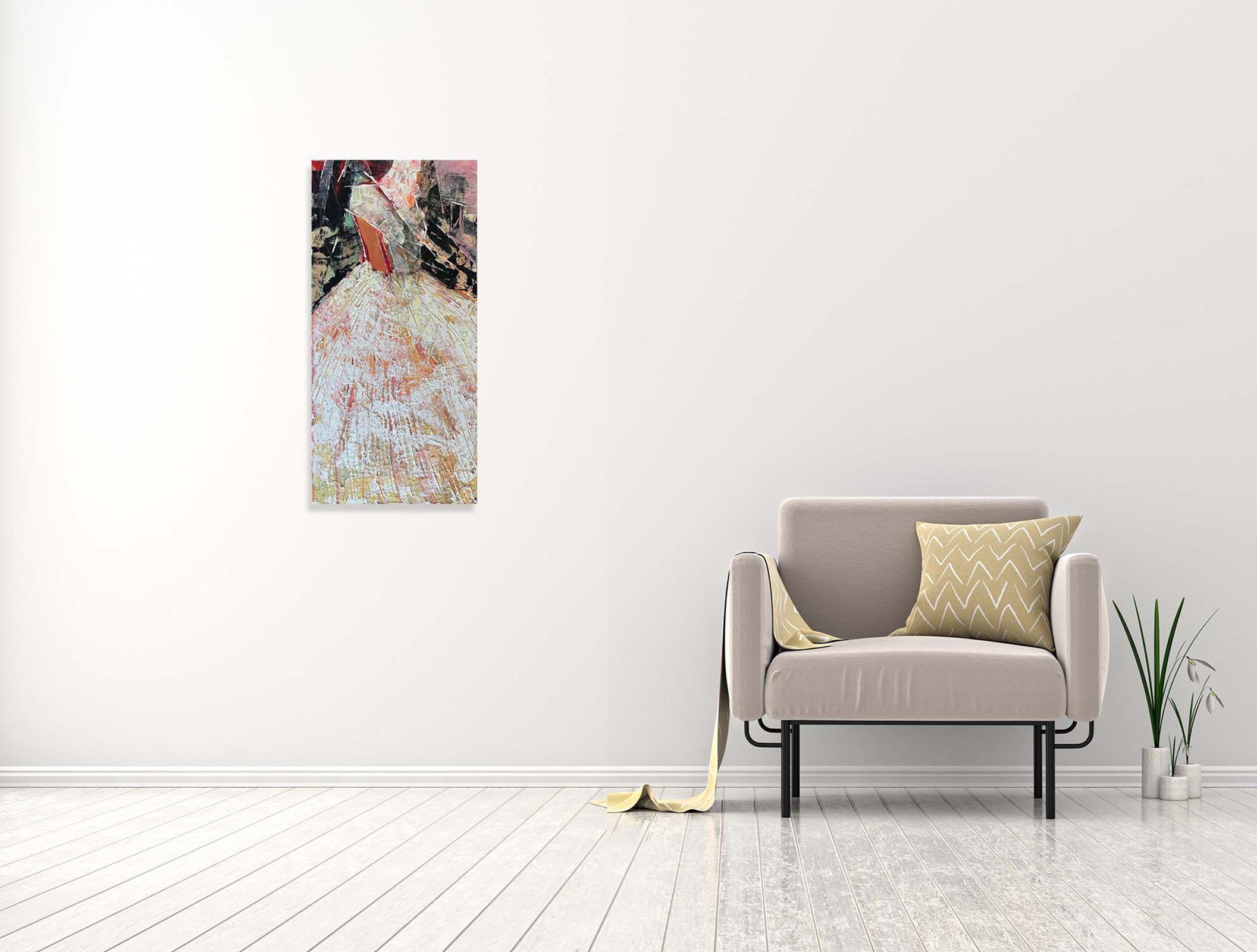 CAPA - Oya Bolgun - Abstract Painting - Mixed Media For Sale 1