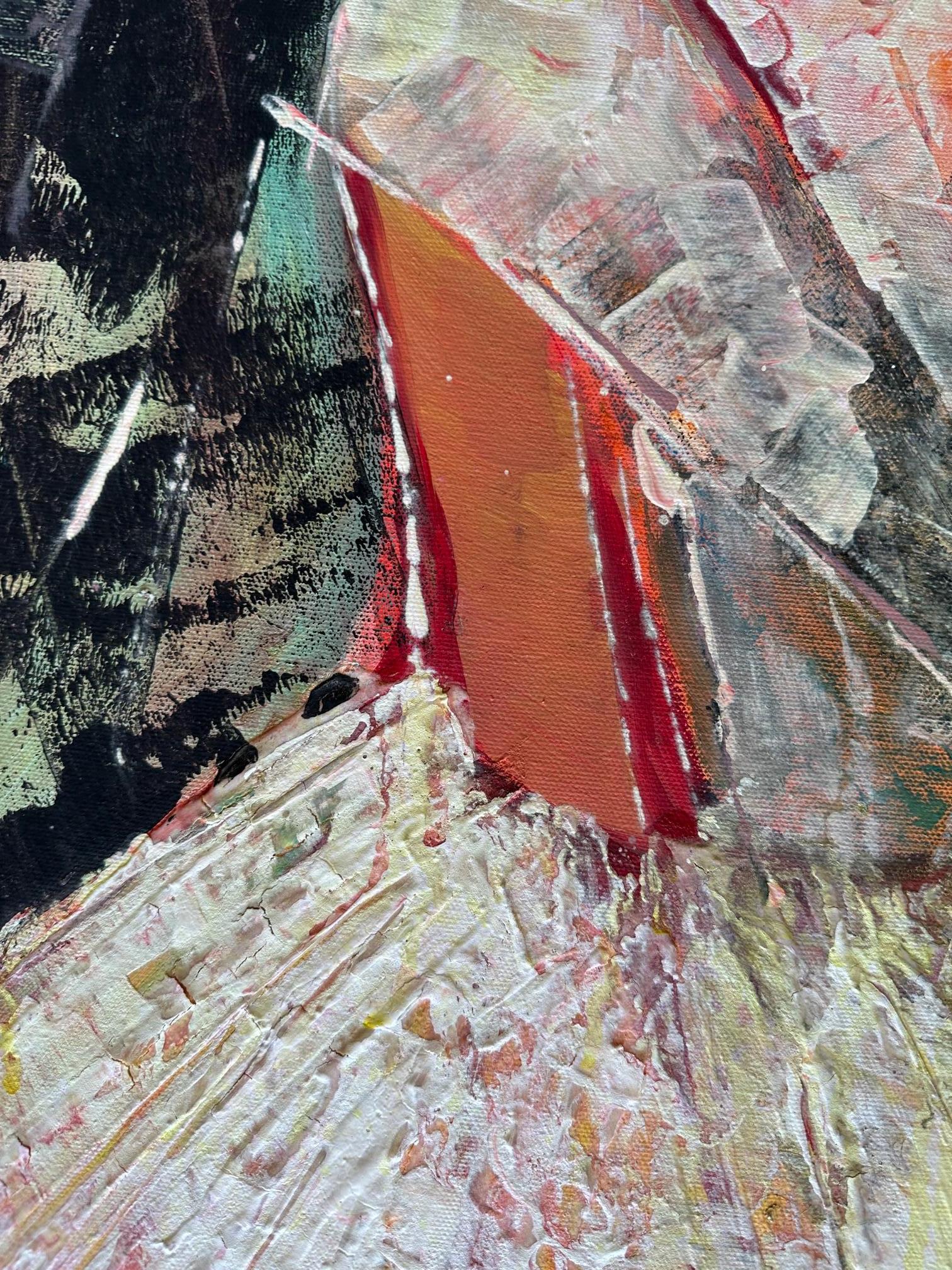 CAPA - Oya Bolgun - Abstract Painting - Mixed Media For Sale 2
