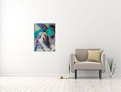 Conversación 1 - Oya Bolgun - Pintura Abstracta - Técnica Mixta