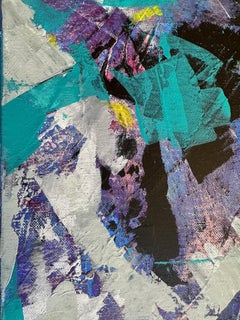 Conversation 1 - Oya Bolgun - Abstract Painting - Mixed Media