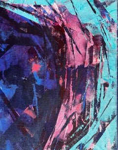Deep Down - Oya Bolgun - Abstract Painting - Mixed Media