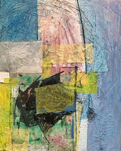 Smaragd 2 – Oya Bolgun – Abstraktes Gemälde – Mischtechnik