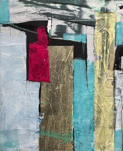 Smaragd 3 – Oya Bolgun – Abstraktes Gemälde – Mischtechnik