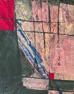 Smaragd 6 – Oya Bolgun – Abstraktes Gemälde – Mischtechnik