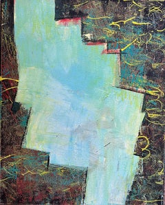 Emery 8 - Oya Bolgun - Abstract Painting - Mixed Media