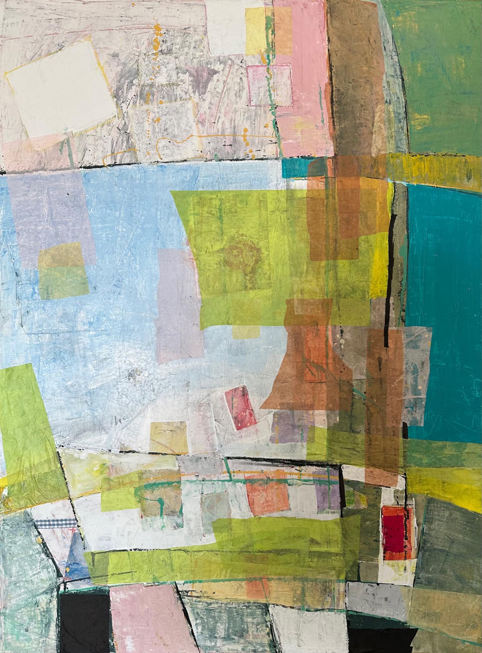 Emery - Oya Bolgun - Abstract Painting - Mixed media