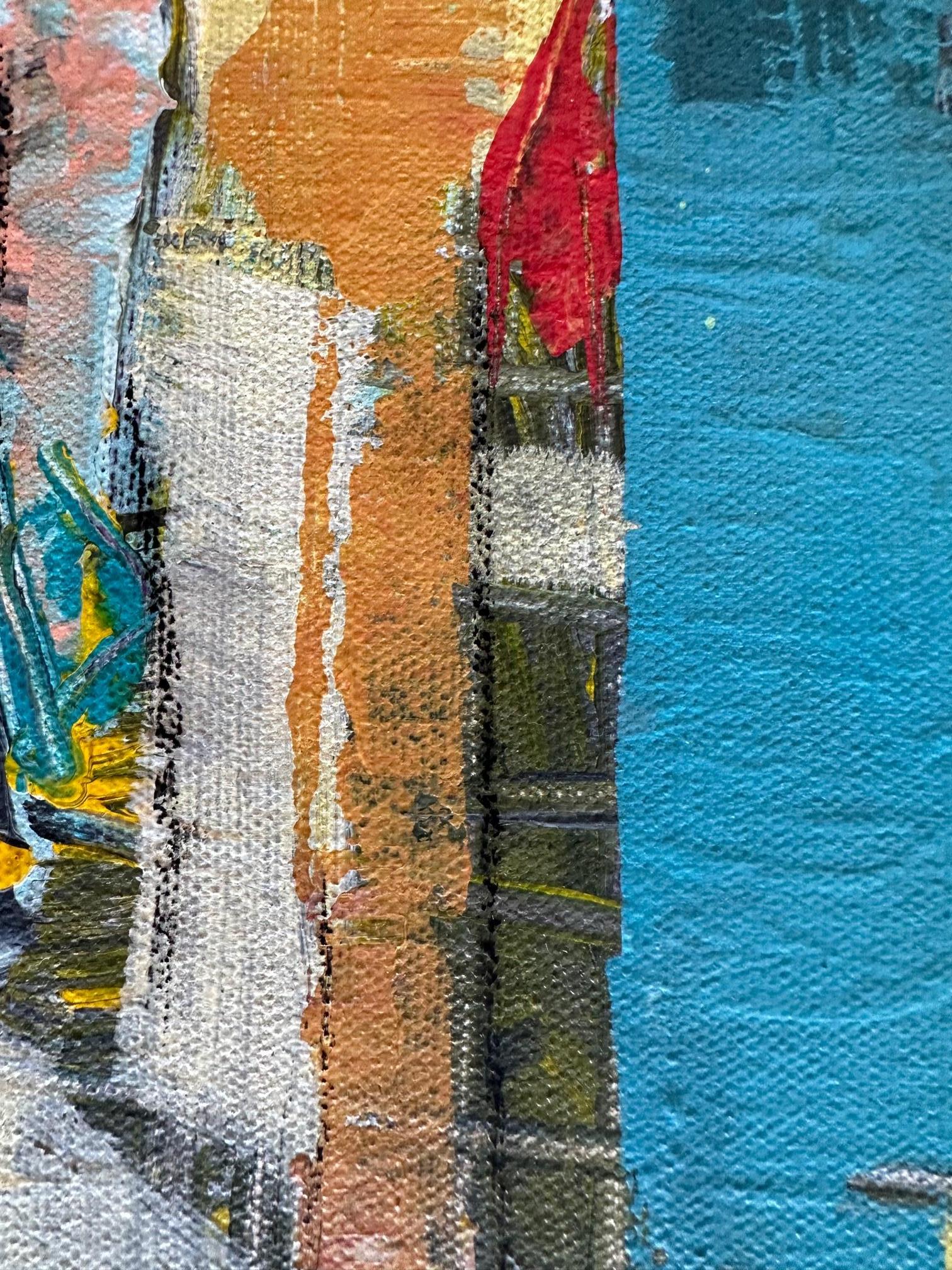 Esistenza - Oya Bolgun - Pittura astratta - Tecnica mista in vendita 2