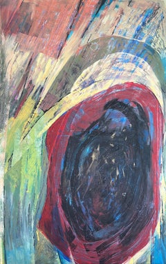 Hall - Oya Bolgun - Abstract Painting - Mixed Media