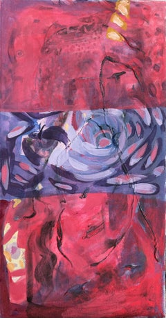 In Between - Oya Bolgun - Pintura Abstracta - Acrílico Sobre Papel